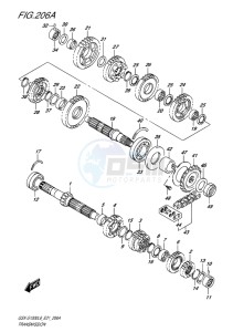 GSX-S1000 EU drawing TRANSMISSION