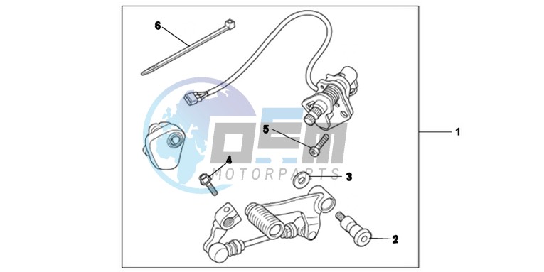 KIT,DCT PEDALSHI F