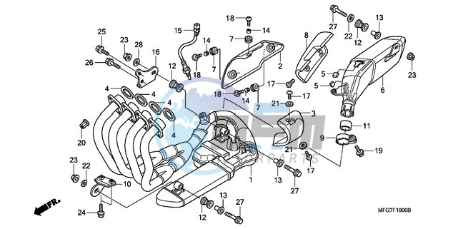 EXHAUST MUFFLER