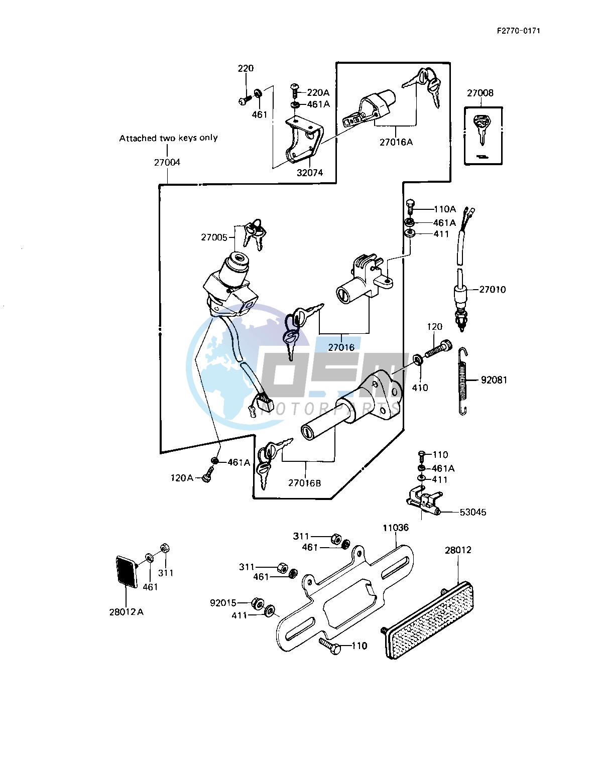 IGNITION SWITCH_LOCKS_REFLECTORS