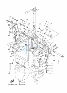 FL250DETU drawing FRONT-FAIRING-BRACKET