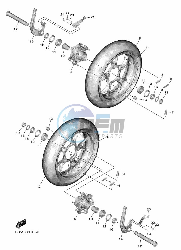 FRONT WHEEL