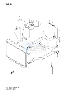 LT-A700X (P28-P33) drawing RADIATOR HOSE