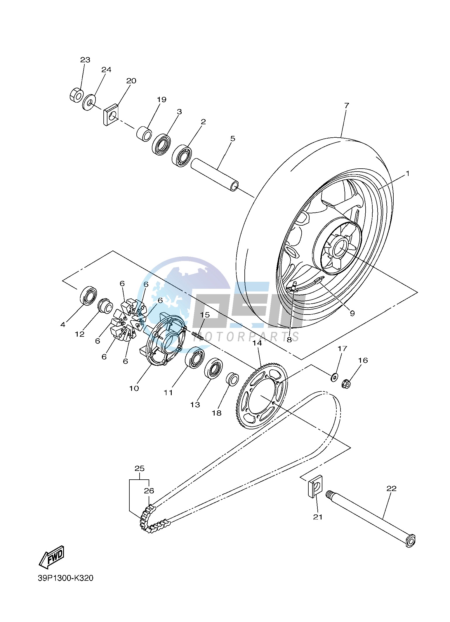 REAR WHEEL