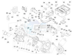 MP3 300 4t 4v ie lt ibrido drawing Voltage Regulators - Electronic Control Units (ecu) - H.T. Coil