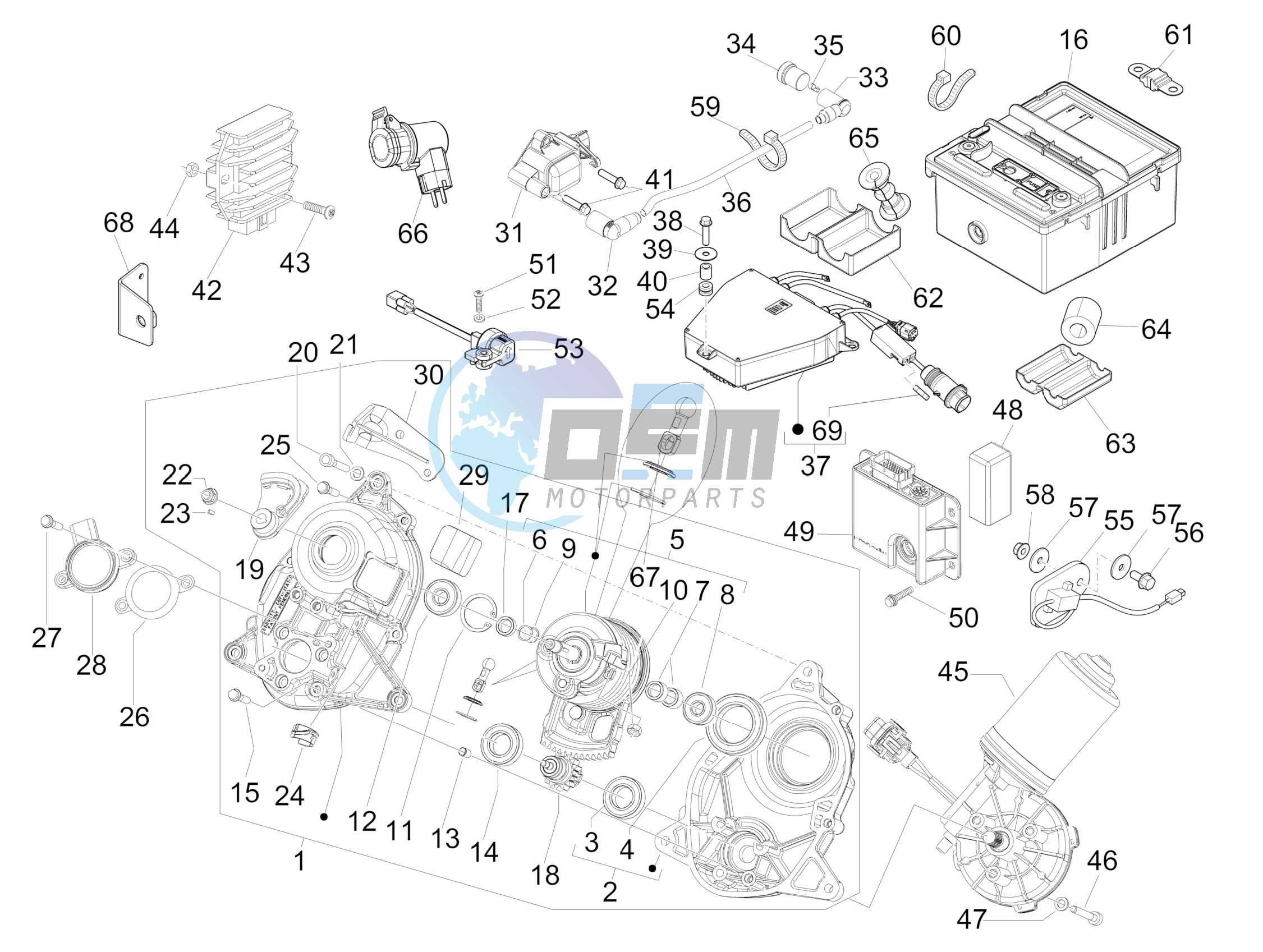 Voltage Regulators - Electronic Control Units (ecu) - H.T. Coil