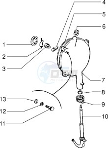 PX 150 E drawing Clutch cover