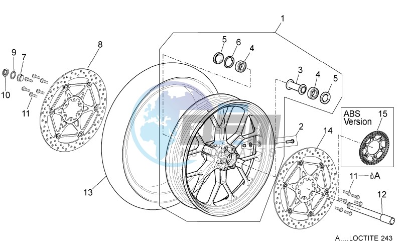 Front wheel