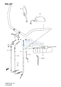 VL800CUE INTRUDER EU drawing HANDLEBAR