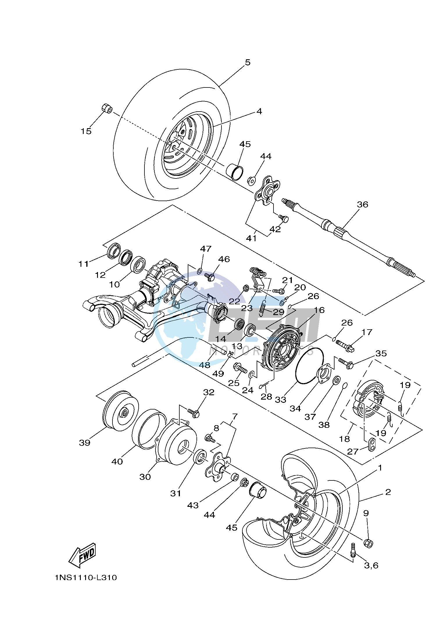 REAR WHEEL