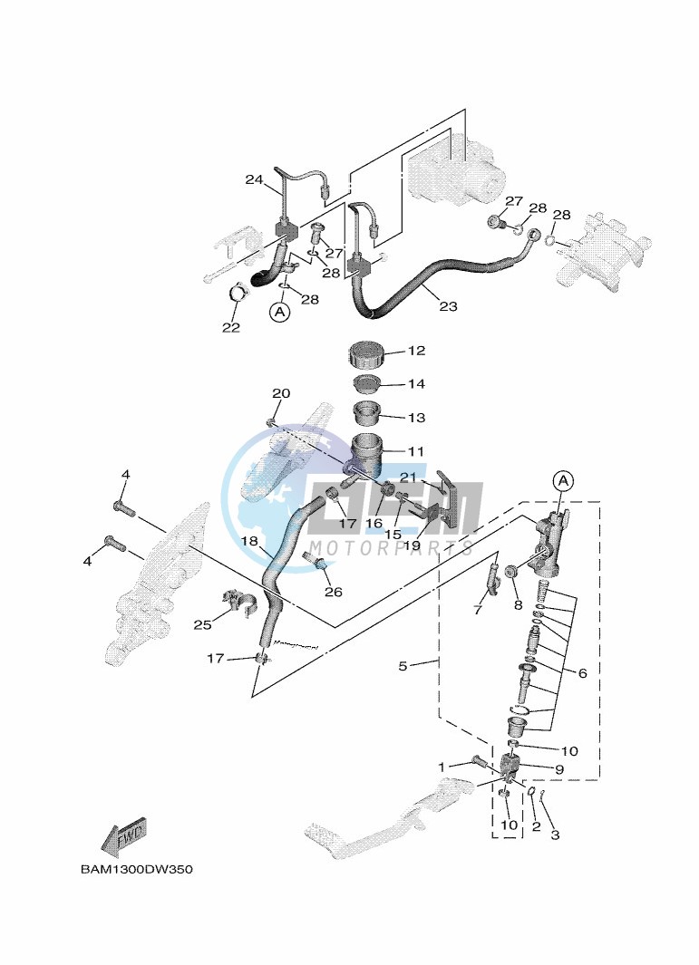 REAR MASTER CYLINDER