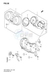 GSF-1250S ABS BANDIT EU drawing SPEEDOMETER