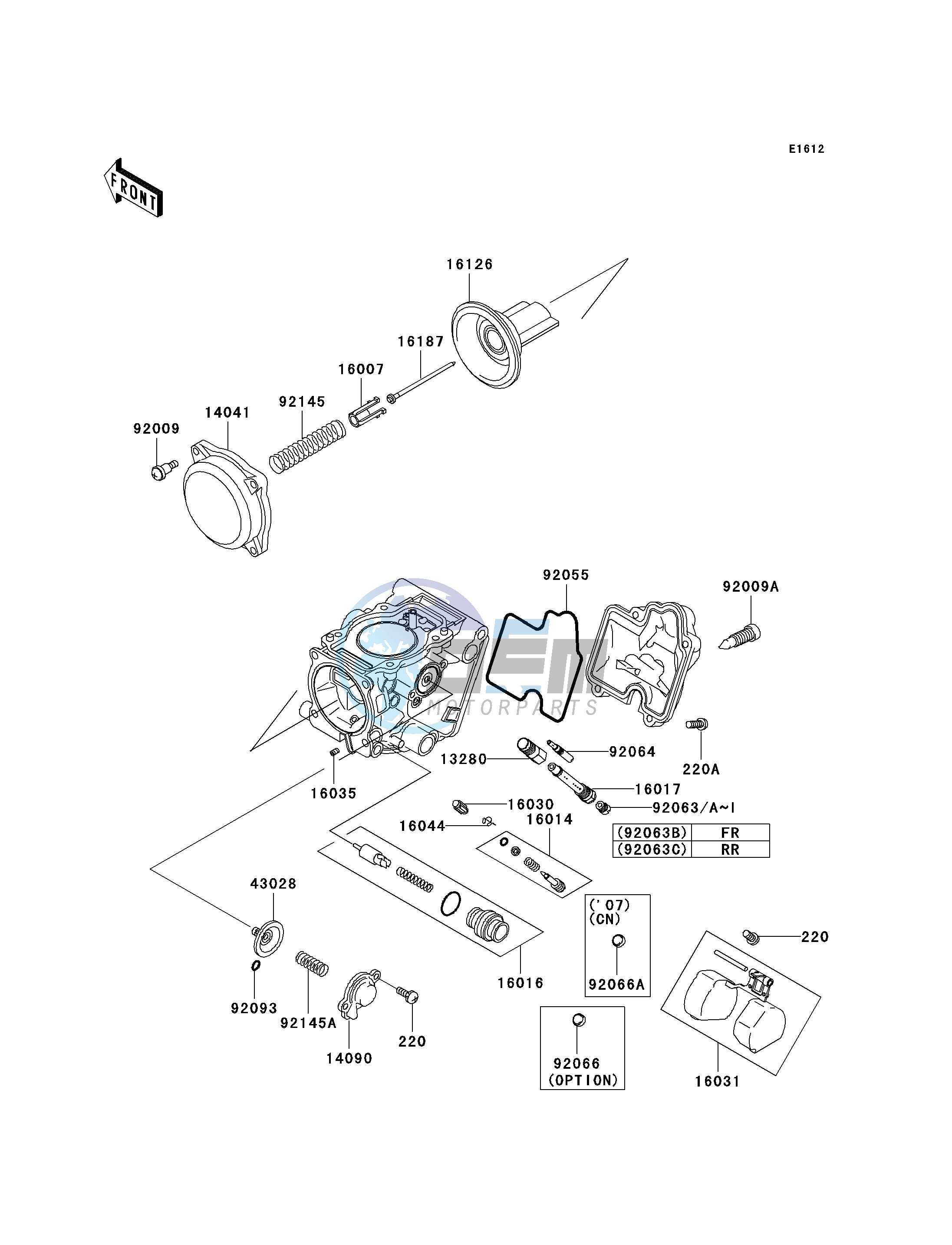 CARBURETOR PARTS