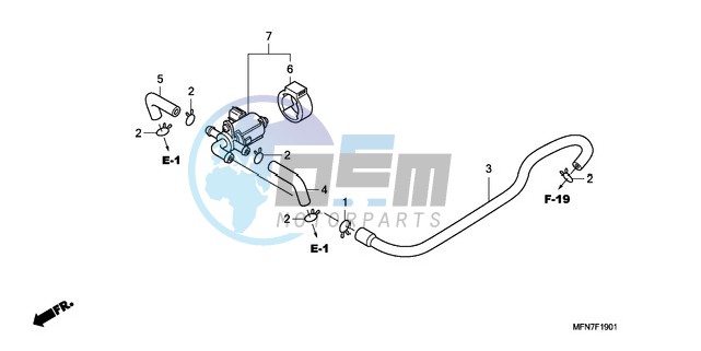 AIR INJECTION CONTROL VALVE