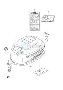 DF 2.5 drawing Engine Cover