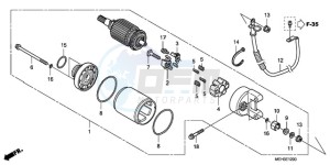 NSA700A9 Europe Direct - (ED / MME) drawing STARTER MOTOR