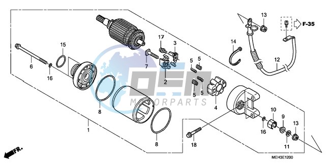 STARTER MOTOR