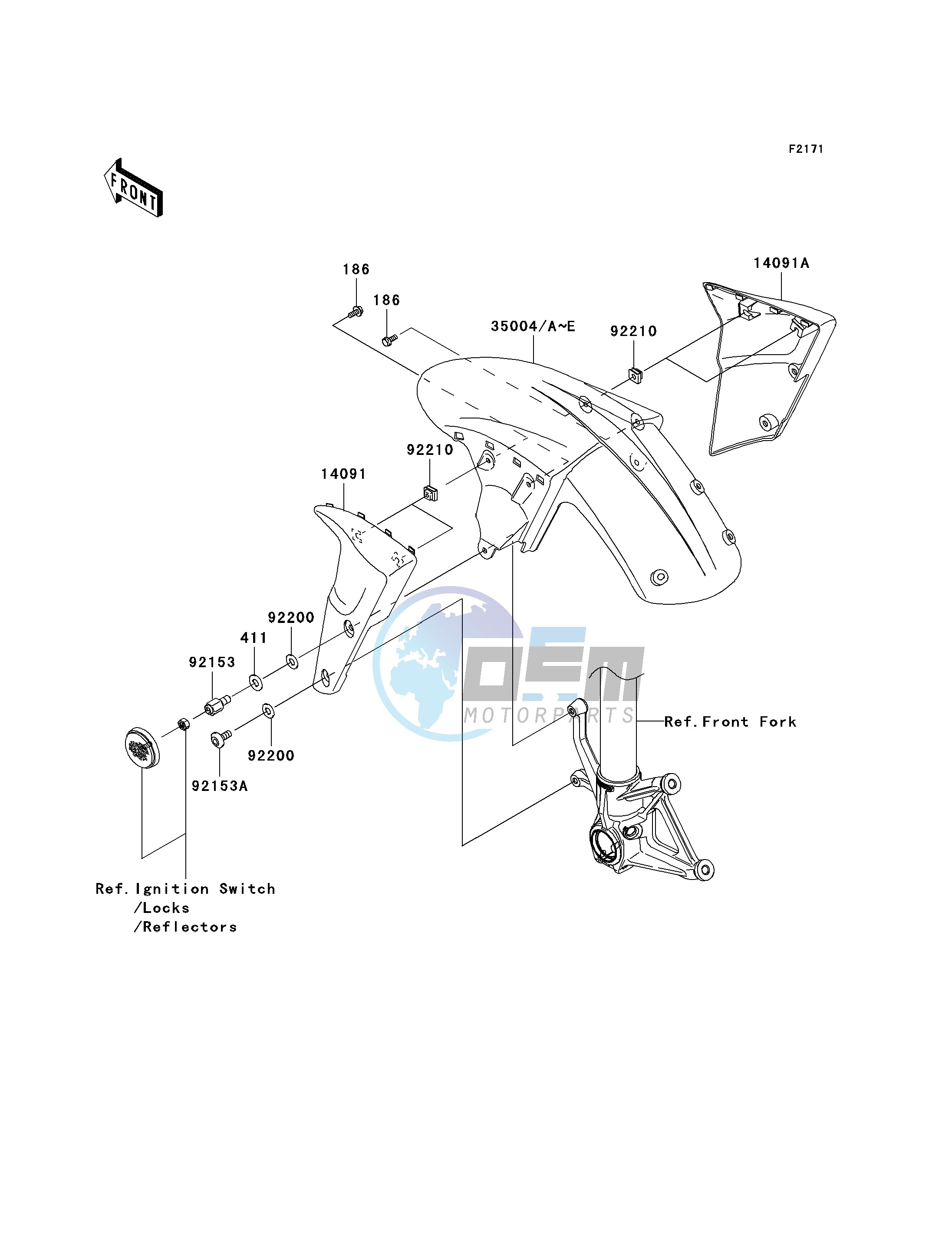 FRONT FENDER-- S- -