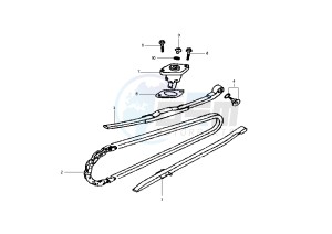 SHARK - 150 cc drawing CAM CHAIN