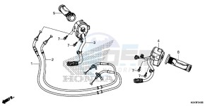 NSS300D Forza - NSS300D UK - (E) drawing SWITCH/ CABLE