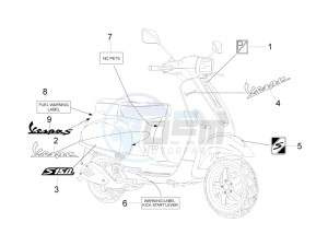 S 150 4T 2V E3 Taiwan drawing Plates - Emblems