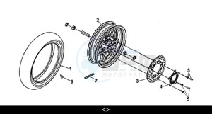 JOYRIDE 300 16 (LJ30W2-EU) (M2) drawing FR. WHEEL