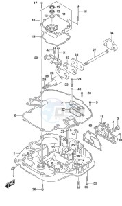 DF 225 drawing Engine Holder