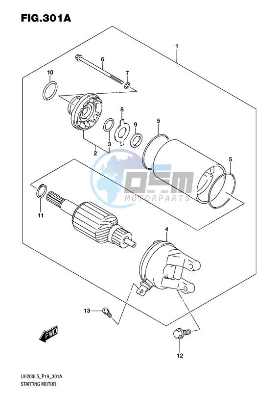 STARTING MOTOR