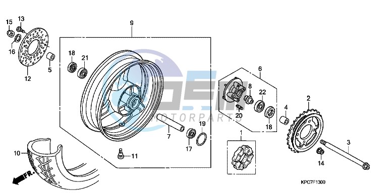 REAR WHEEL