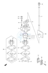 DF 20A drawing Water Pump