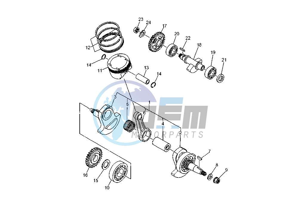 CRANKSHAFT - PISTON