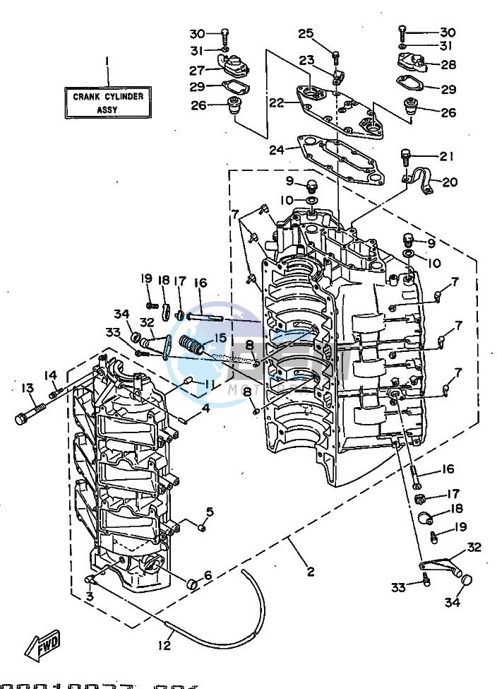 CYLINDER--CRANKCASE-1