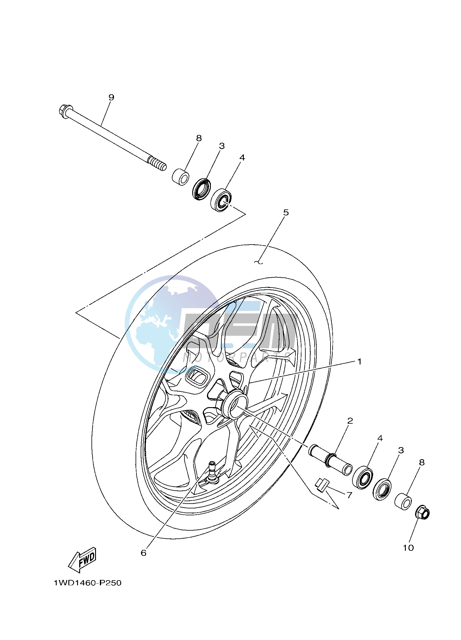 FRONT WHEEL