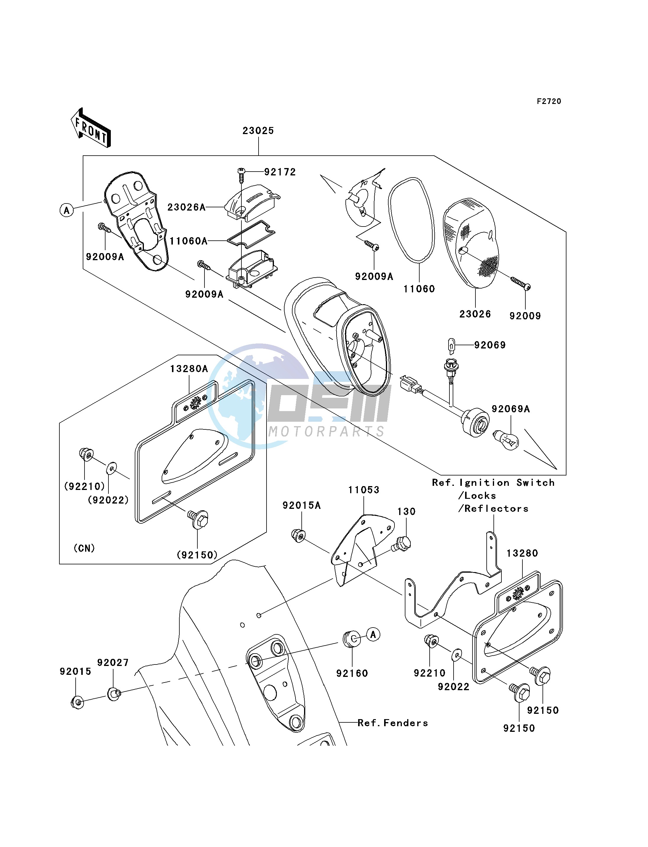 TAILLIGHT-- S- -