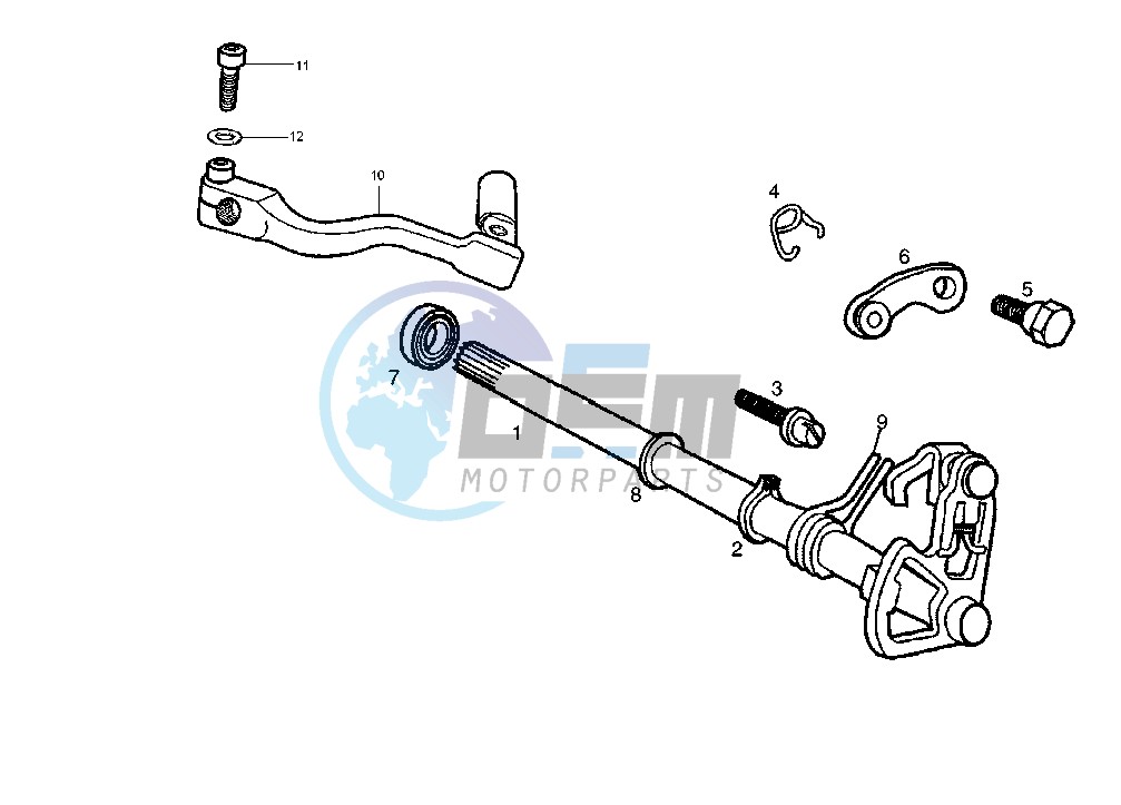 Gear change mechanism