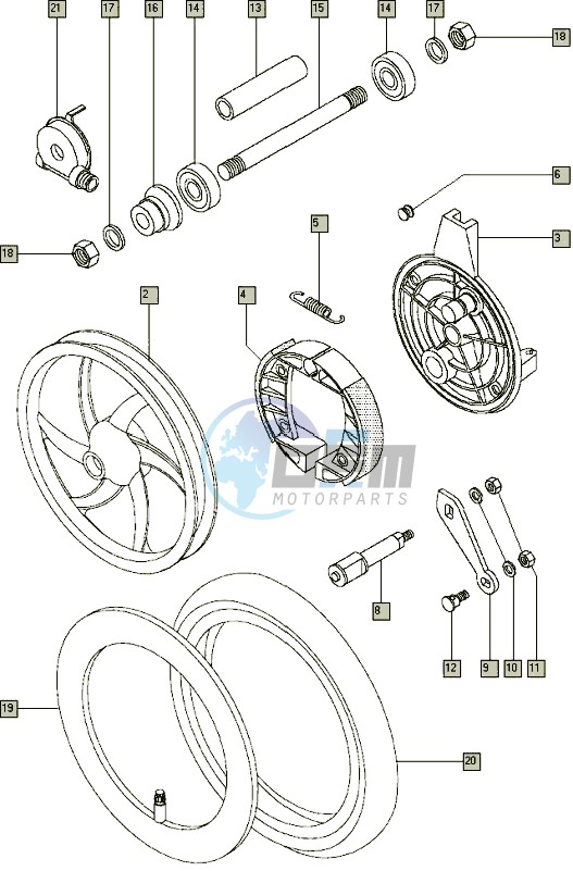 Front wheel II