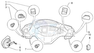 X9 500 Evolution (USA) drawing Electrical devices-electric horn