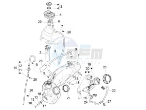 LIBERTY 50 IGET 4T 3V E4-2017-2019 (EMEA) drawing Fuel tank