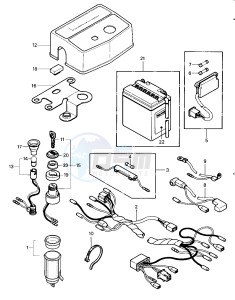 KLT 200 C [KLT200] (C1) | DIFFIRENTIAL AXLE [KLT200] drawing CHASSIS ELECTRICAL EQUIPMENT -- 83 KLT200-C1- -