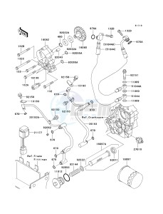 VN 1600 B [VULCAN 1600 MEAN STREAK] (B6F-B8FA) B7F drawing OIL PUMP_OIL FILTER