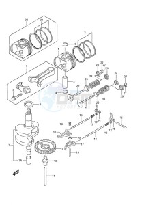 df 2.5 drawing Crankshaft