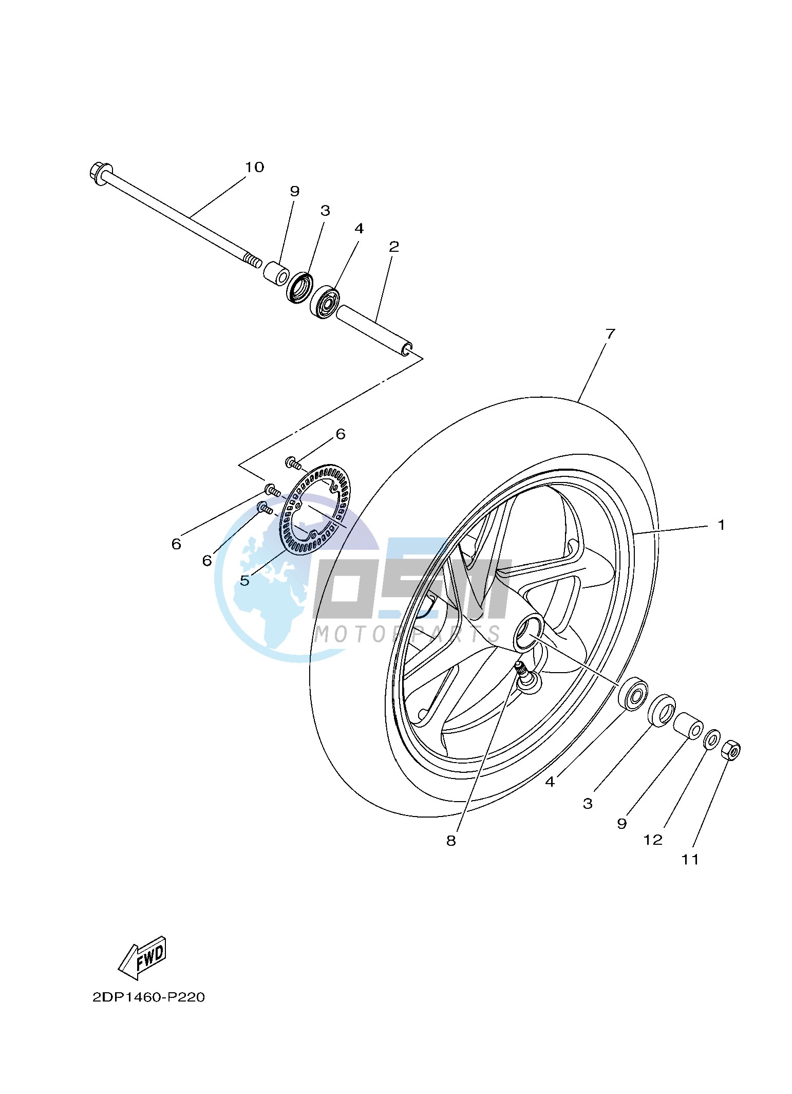 FRONT WHEEL