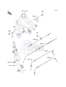 VN 900 B [VULCAN 900 CLASSIC] (6F-9F) B8F drawing CABLES