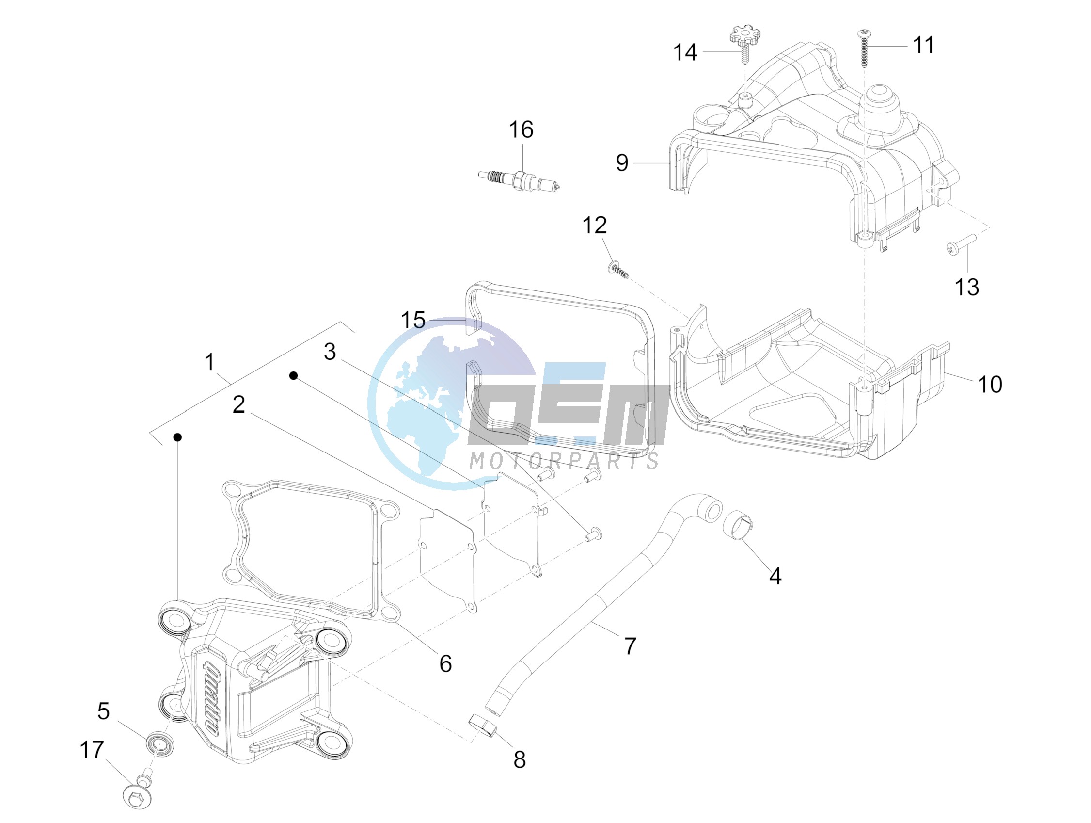 Cylinder head cover