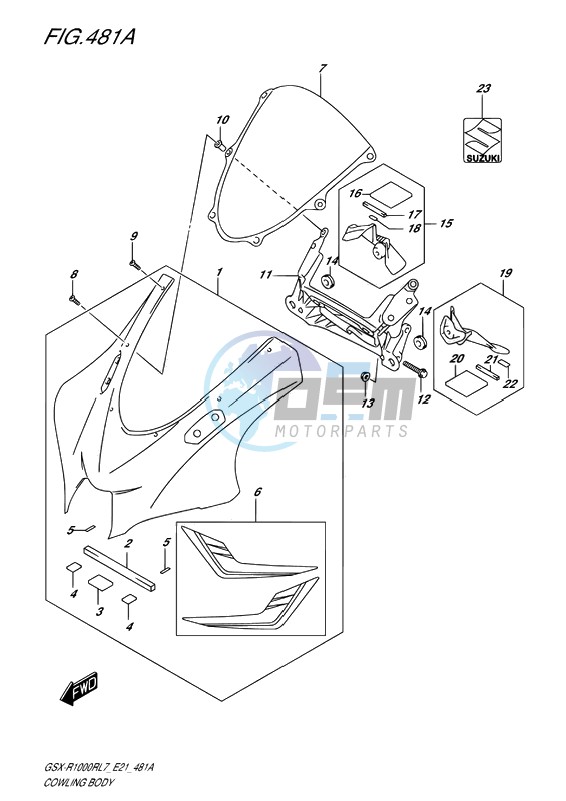 COWLING BODY