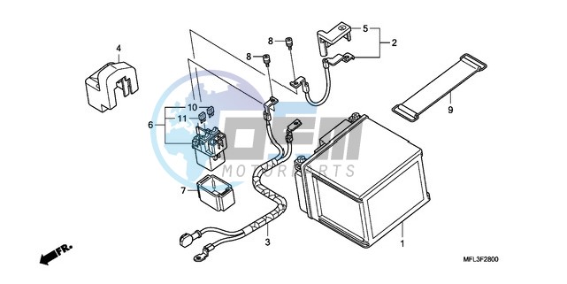 BATTERY (CBR1000RR)