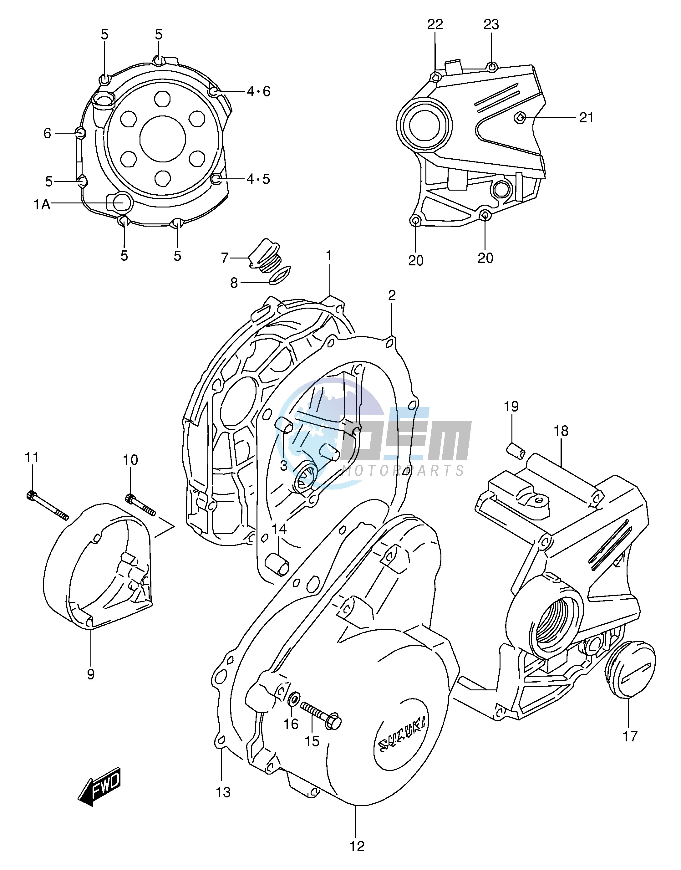 CRANKCASE COVER