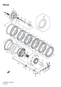 VLR1800 (E2) drawing CLUTCH