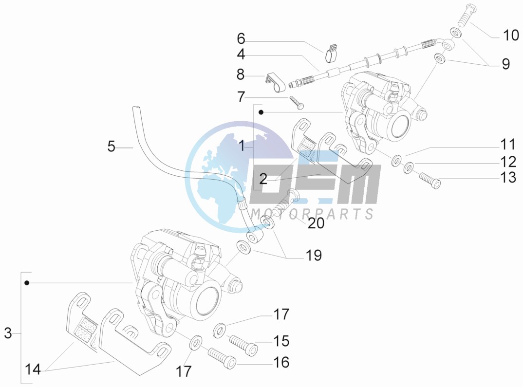 Brakes hose  - Calipers