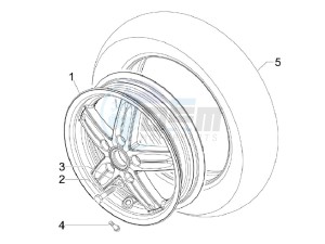 S 125 4T ie E3 Vietnam drawing Front wheel